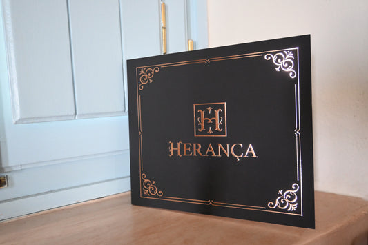 Manuscrit Herança + 16 fiches guide d'écriture