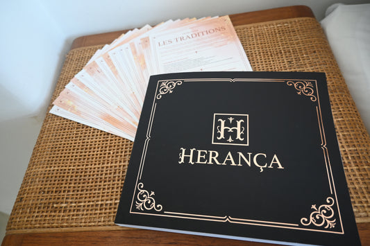 Manuscrit Herança + 16 fiches guide d'écriture
