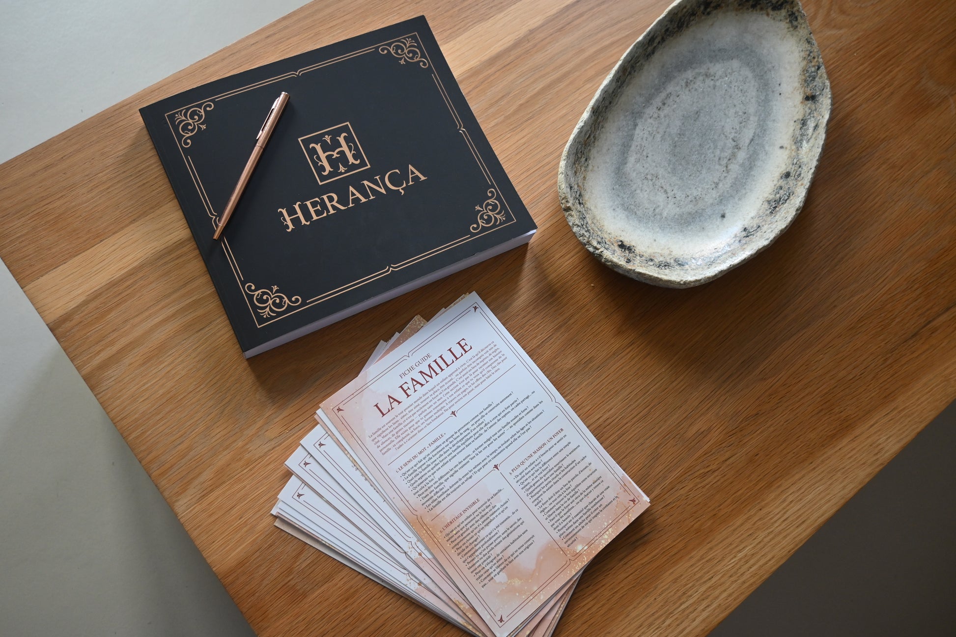 Coffret Héritage familial Herança pour parents et enfants