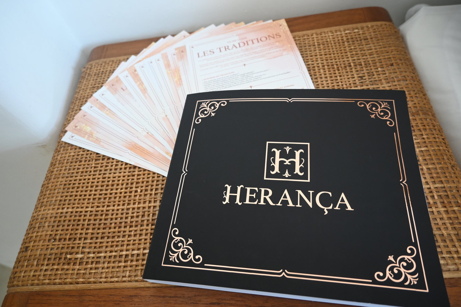 Livre à remplir pour ses enfants – Manuscrit Herança