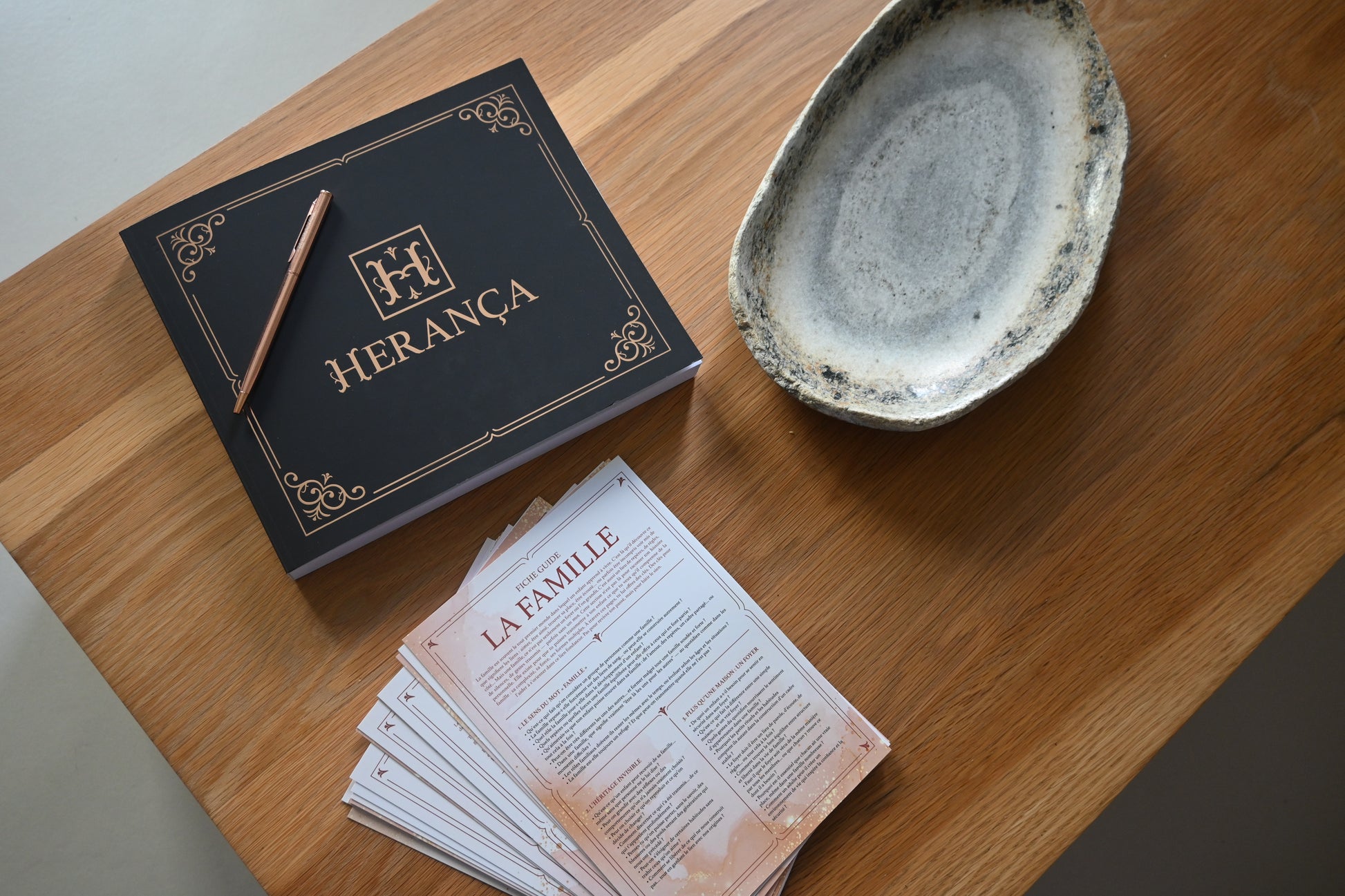 Coffret cadeau Herança pour transmettre ses valeurs à ses enfants